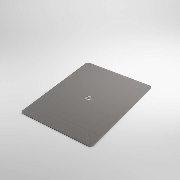 Gamegenic Rectangular Magnetic Dice Tray (Black/Gray)