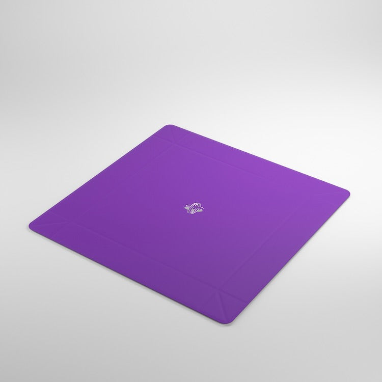 Gamegenic Square Magnetic Dice Tray (Black/Purple)