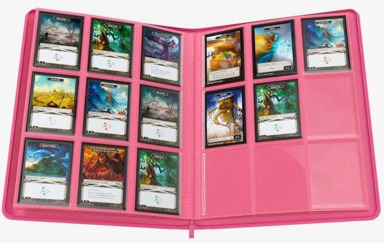 Gamegenic Zip-Up Album 18-Pocket (Pink)