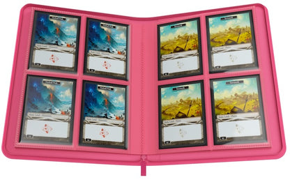 Gamegenic Zip-Up Album 8-Pocket (Pink)