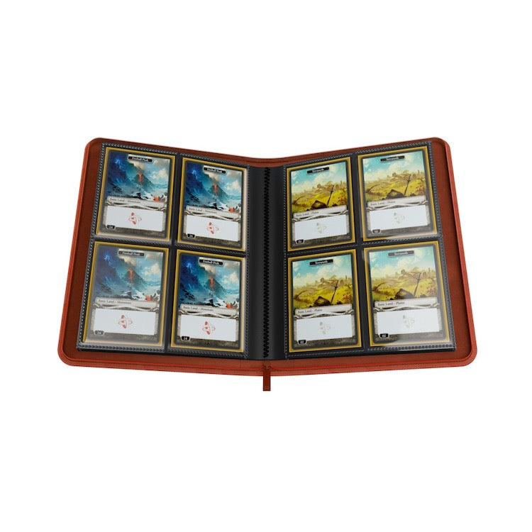 Gamegenic Zip-Up Album 8-Pocket (Red)