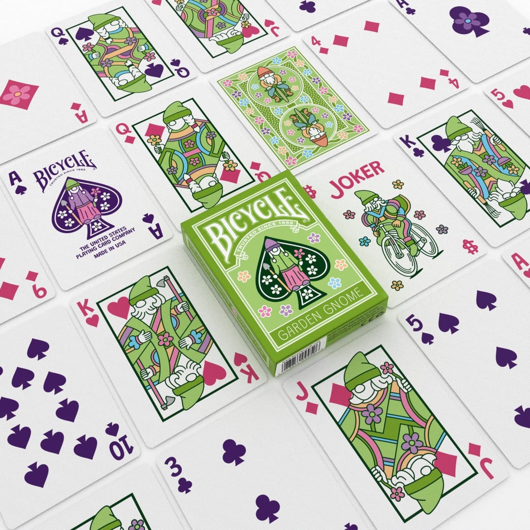 Garden Gnome Playing Cards