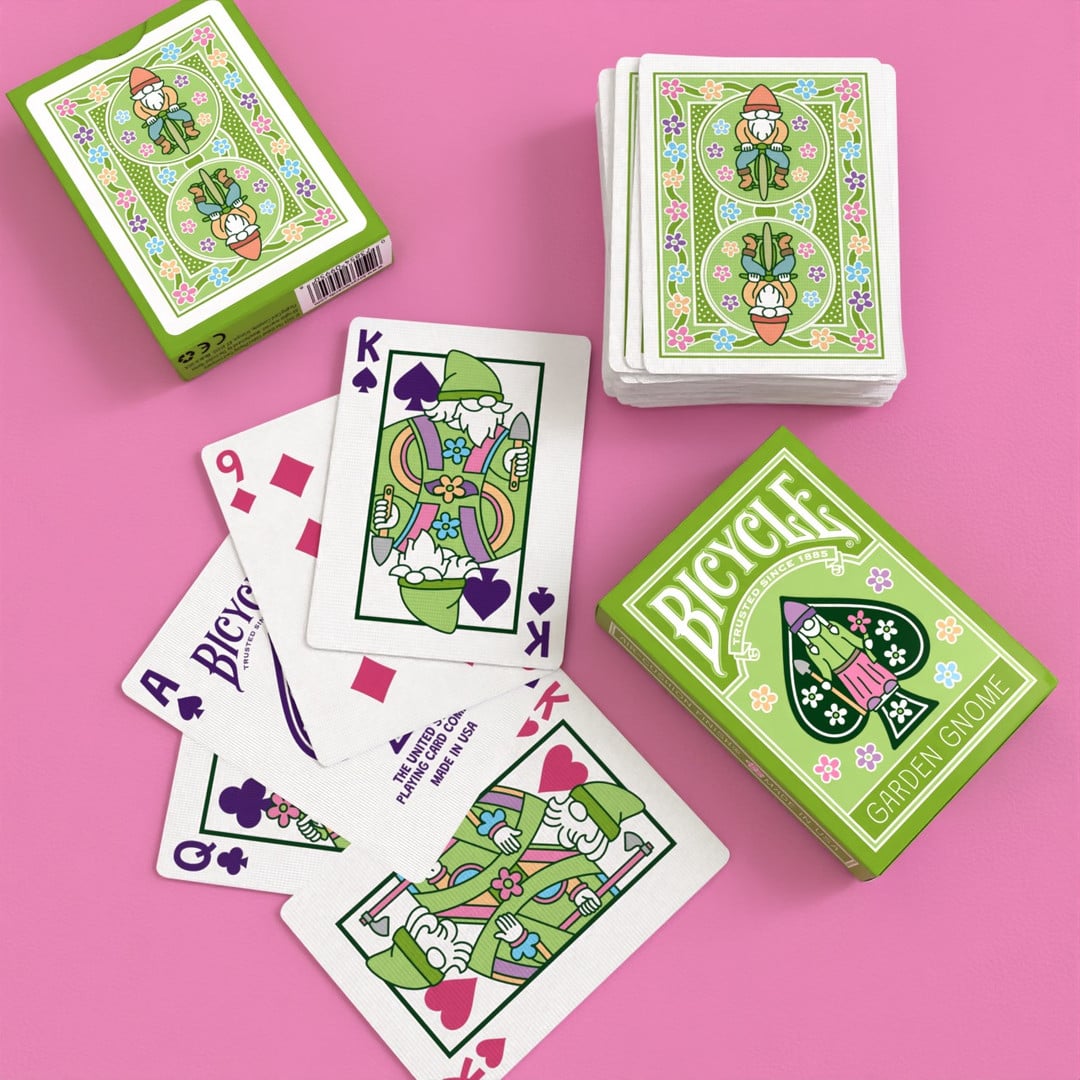 Garden Gnome Playing Cards