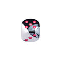 Gemini Black-White/pink 50mm D6 Dice w/pips (1 piece)