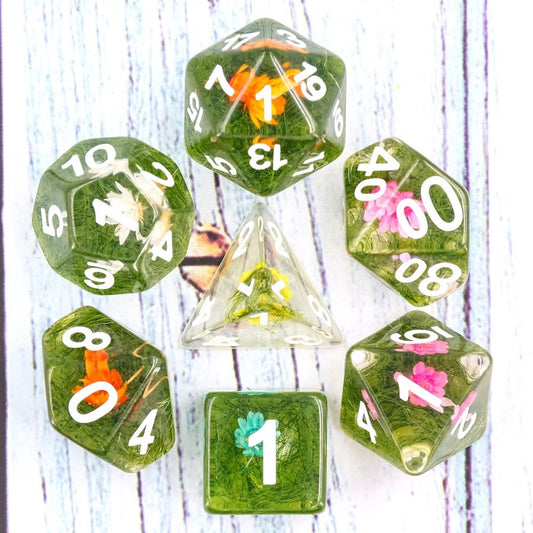 Blossoms Dice Set