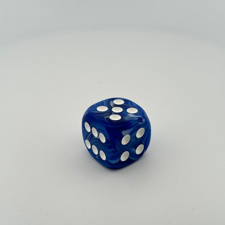 Vortex Style Blue (Chessex Off Colour 25mm D6)