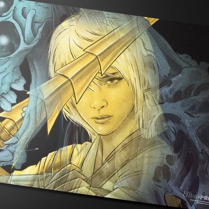 Duskmourn The Wandering Rescuer (Double Exposure Alt) Standard Gaming Playmat for Magic: The Gathering