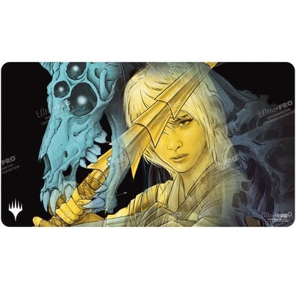 Duskmourn The Wandering Rescuer (Double Exposure Alt) Standard Gaming Playmat for Magic: The Gathering