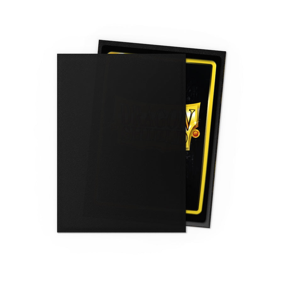 Dragon Shield - Black - Non-Glare - Matte Sleeves - Standard Size