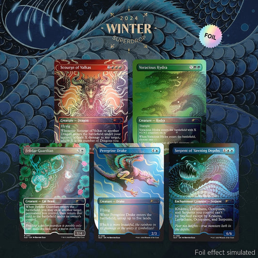 Secret Lair Winter Superdrop 2024: The Beauty of the Beasts Foil Edition