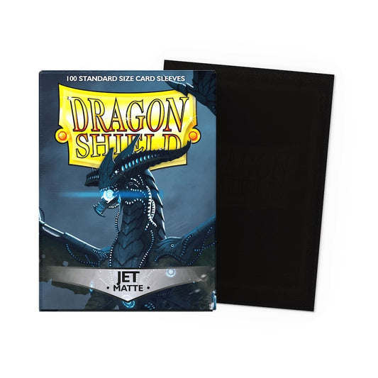 Dragon Shield - Jet - Matte Sleeves - Standard Size