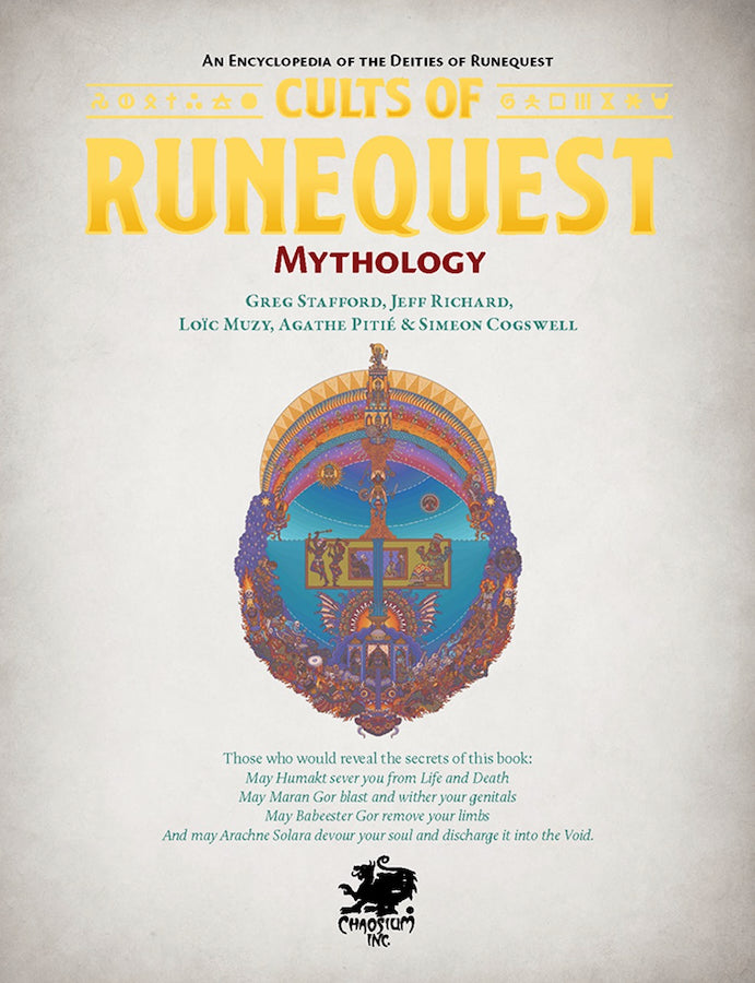 Runequest: Cults of RuneQuest - Mythology