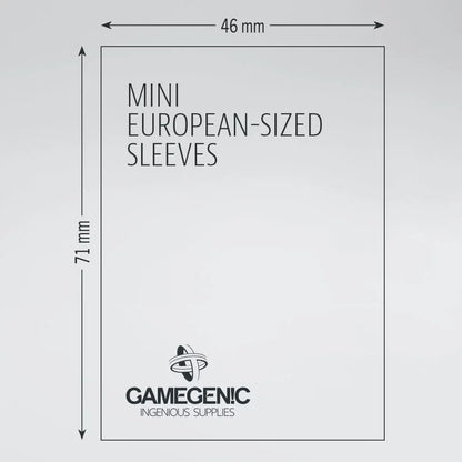 Gamegenic Prime Mini European Sleeves (46mm x 71mm)