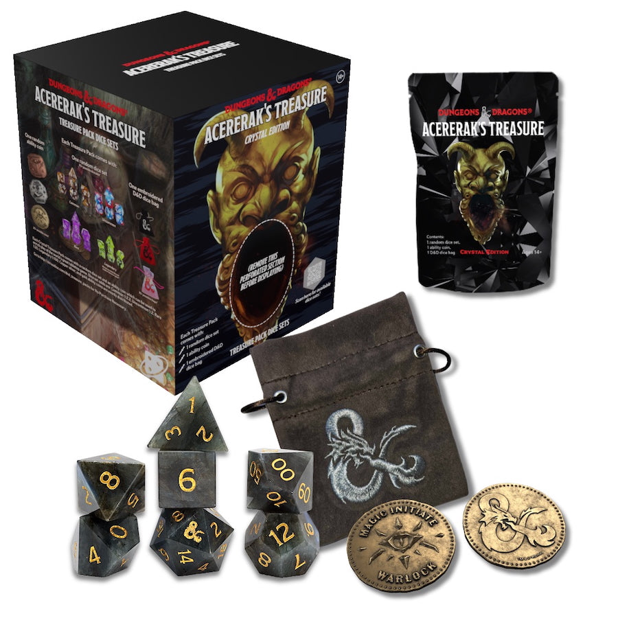 Dungeons & Dragons Acererak's Treasure Packs: Crystal Edition