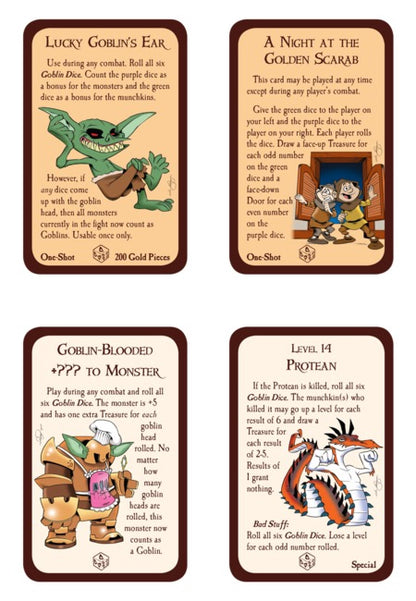 Munchkin Pathfinder Goblin Dice