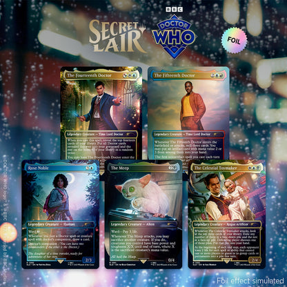 Secret Lair x Doctor Who: Regeneration Foil Edition