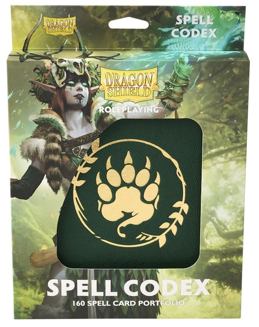 The Dragon Shield Spell Codex - Forest Green