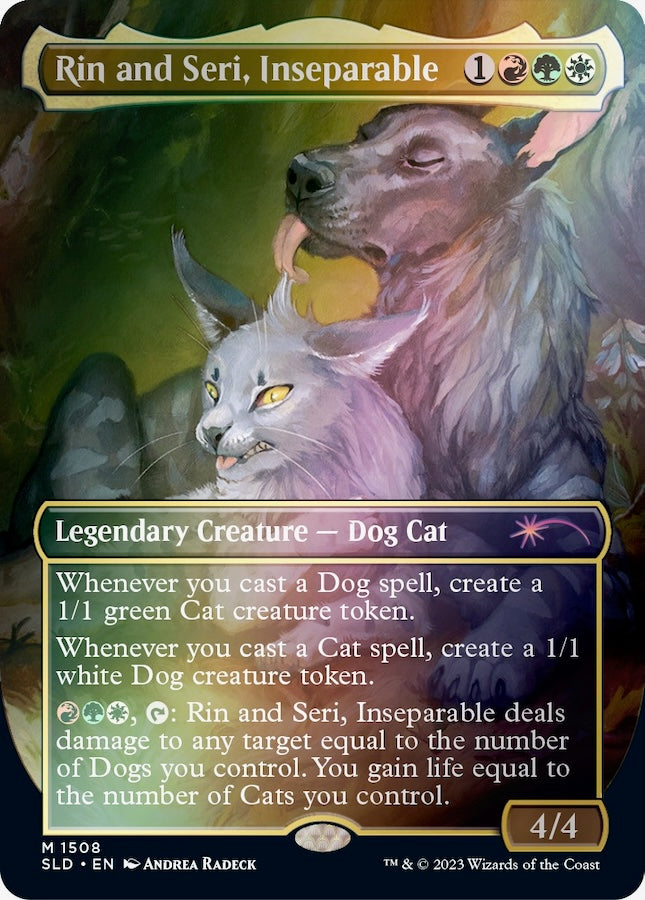 マジック：ザ・ギャザリングMTG Secret Lair Raining Cats and Dogs ...