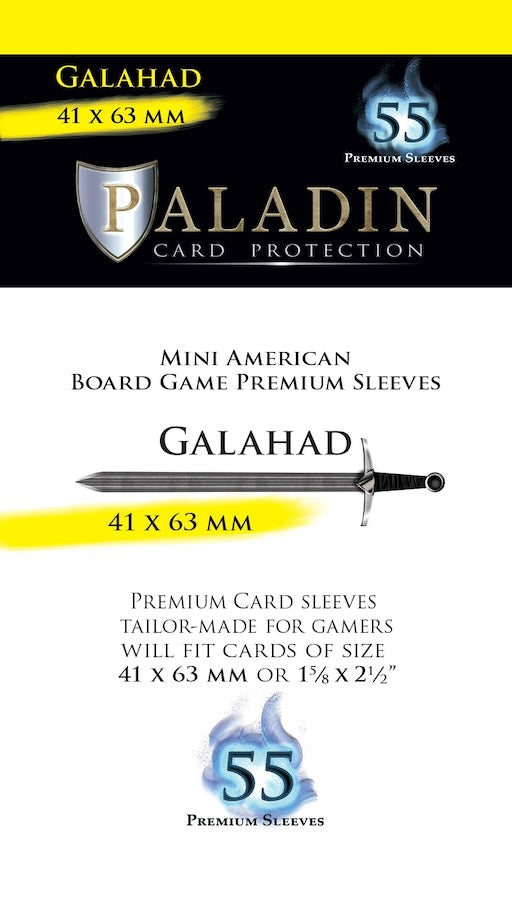 Paladin Sleeves Galahad (41 × 63 mm, Mini American)