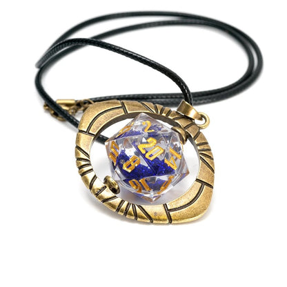 Eye of Ra D20 Necklace