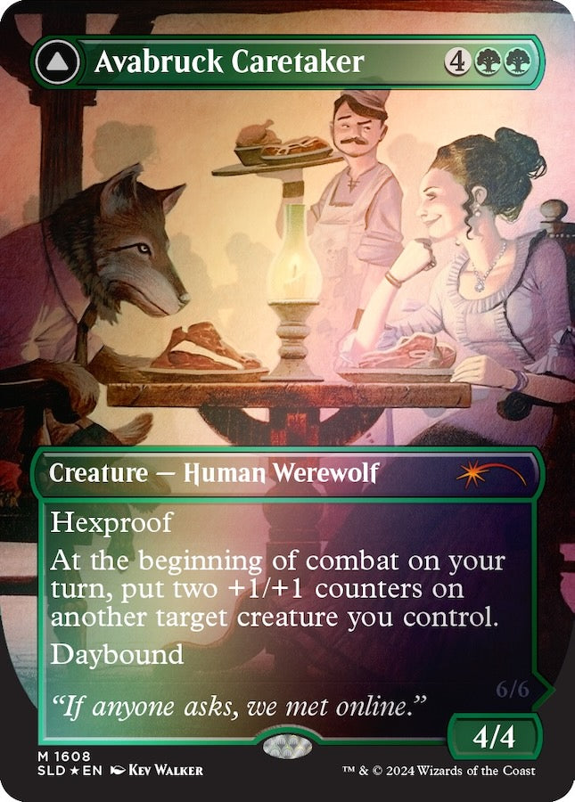 Secret Lair Summer Superdrop 2024: Featuring: Not A Wolf Traditional Foil Edition