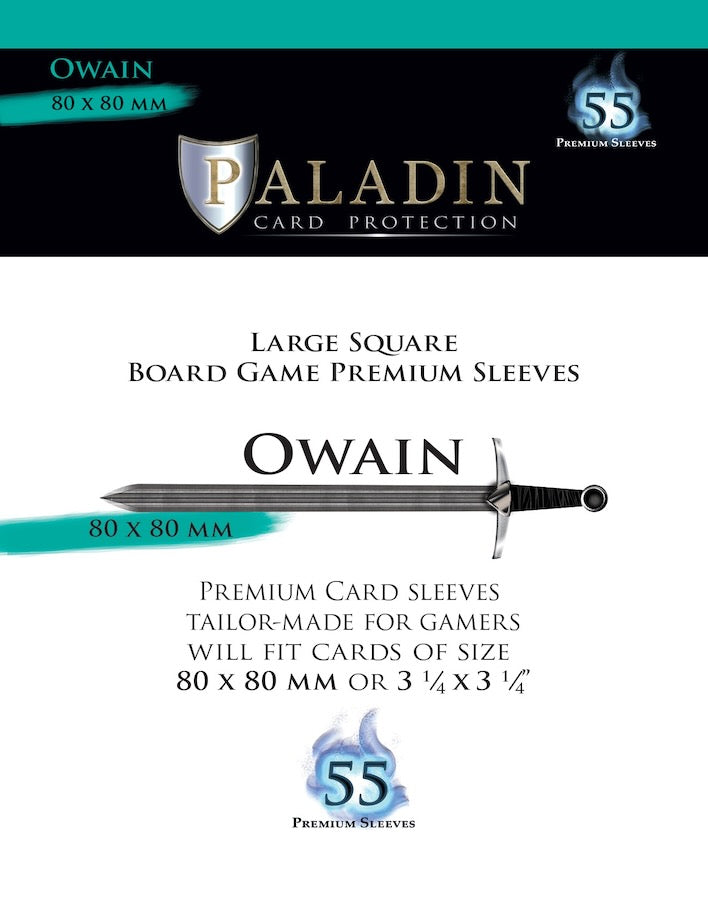 Paladin Sleeves Owain (80 × 80 mm)