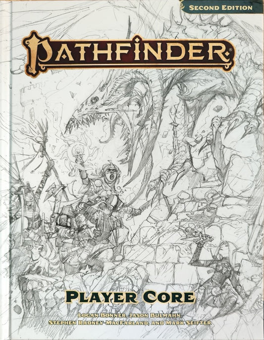 Pathfinder Player Core (Sketch Edition Cover)