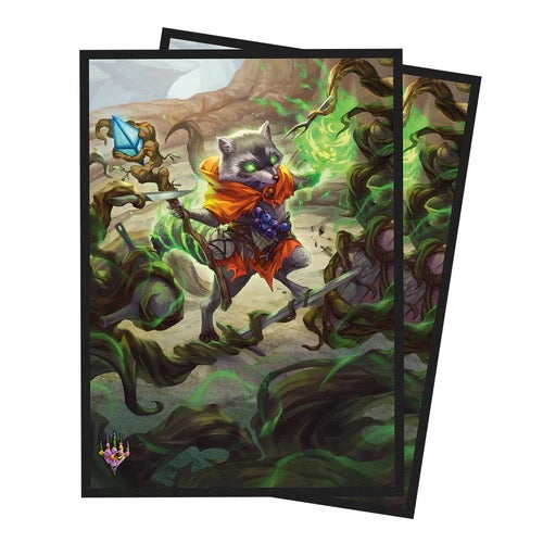 Bloomburrow Bello, Bard of the Brambles (Commander) 100ct Deck Protector Sleeves for Magic: The Gathering