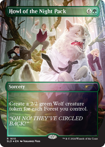 Secret Lair Summer Superdrop 2024: Featuring: Not A Wolf Traditional Foil Edition