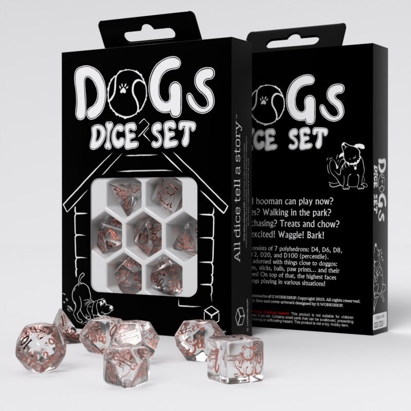 DOGS Dice Set: Bubbles