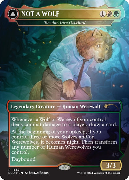 Secret Lair Summer Superdrop 2024: Featuring: Not A Wolf Traditional Foil Edition