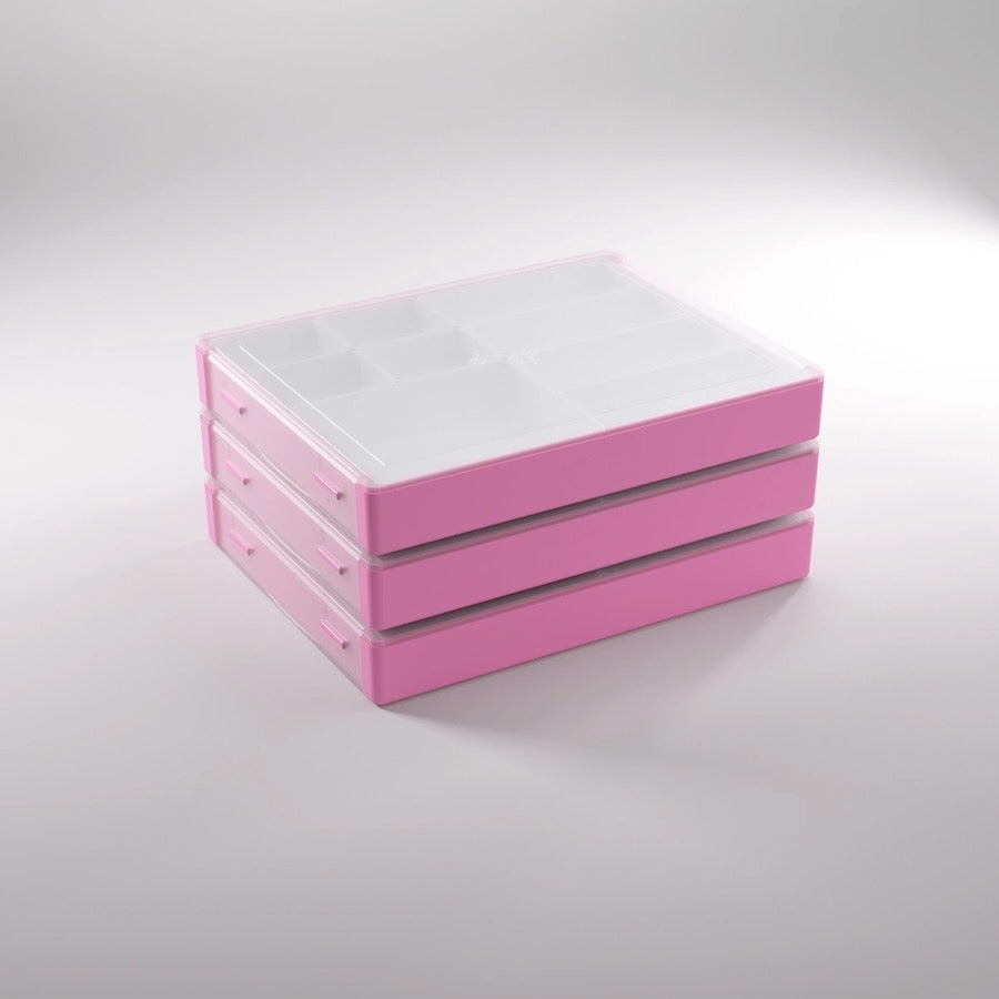 Gamegenic Token Silo Convertible Box (Pink/White)