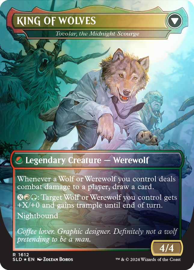 Secret Lair Summer Superdrop 2024: Featuring: Not A Wolf Traditional Foil Edition