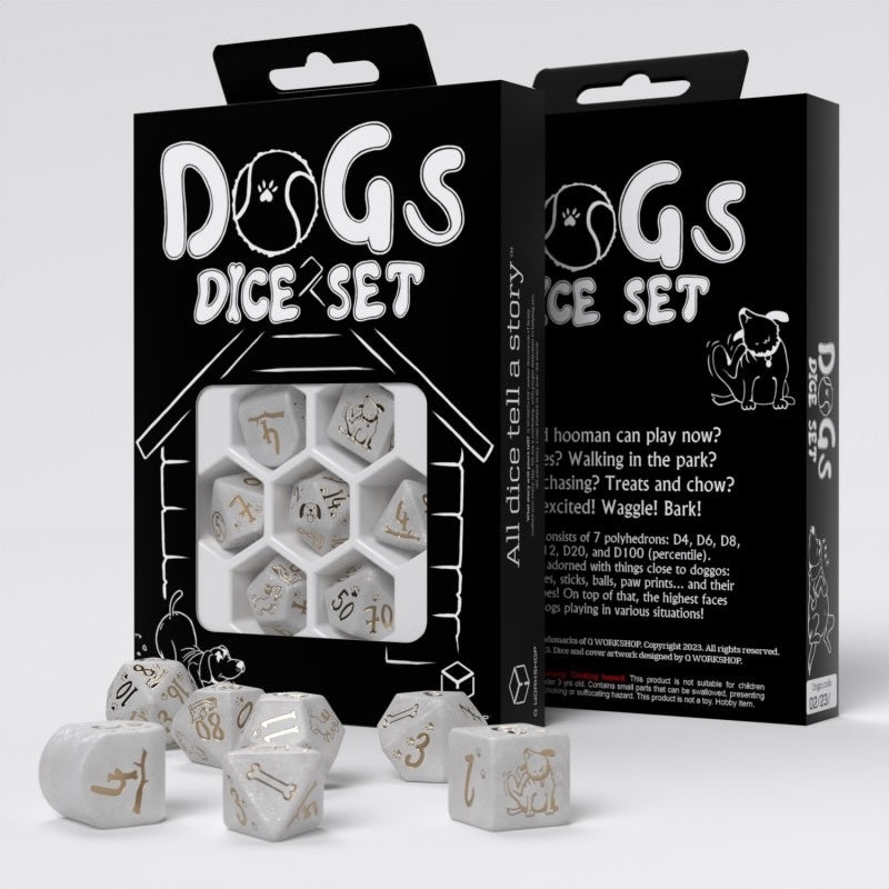 DOGS Modern Dice Set: Charlie