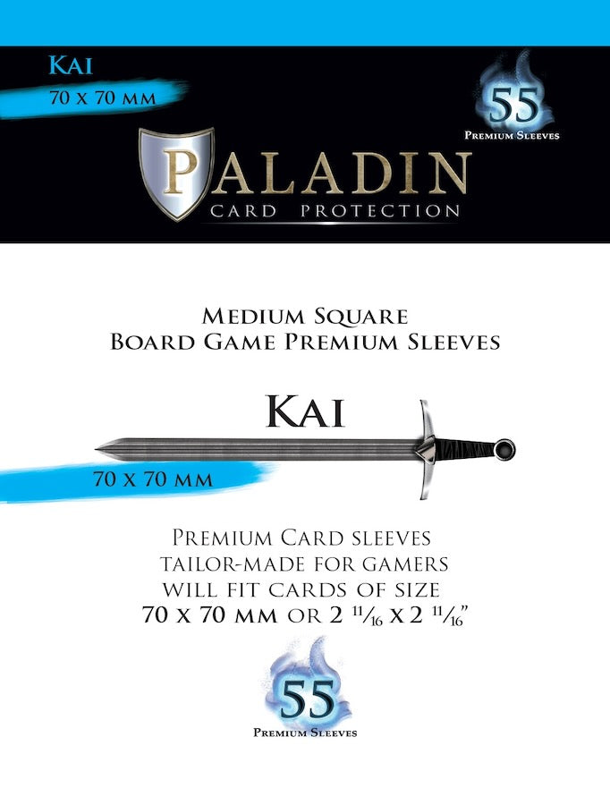 Paladin Sleeves Kai (70 × 70 mm)