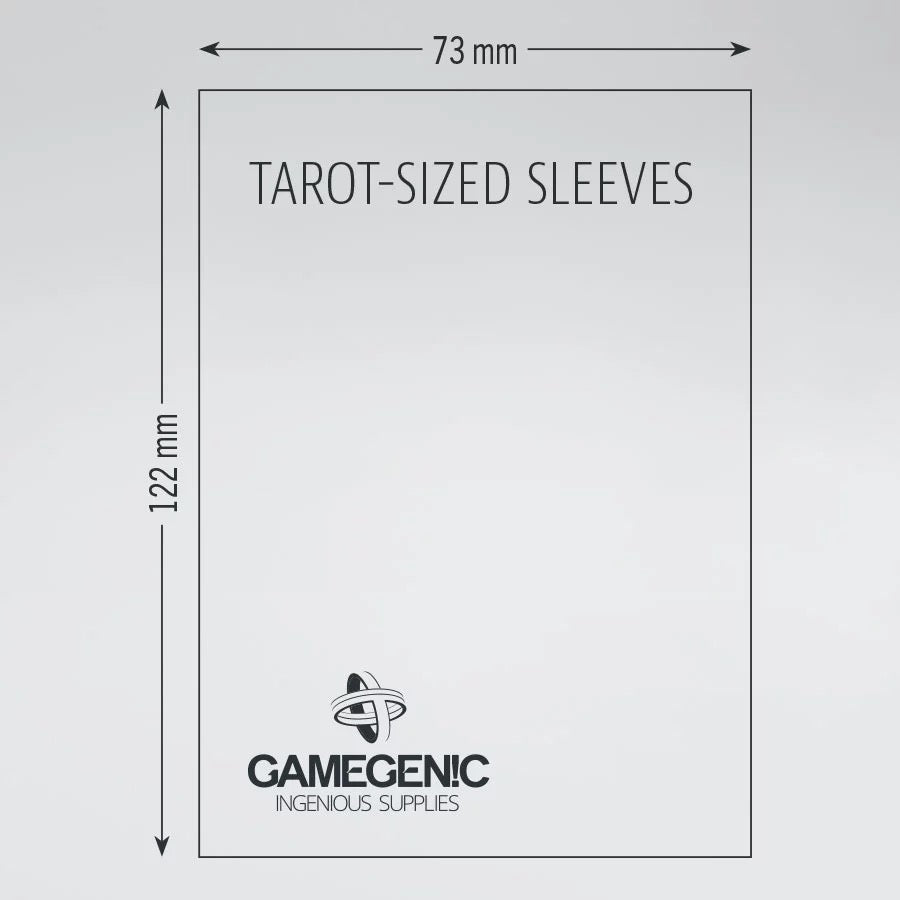 Gamegenic Matte Tarot Sleeves (73mm x 122mm)