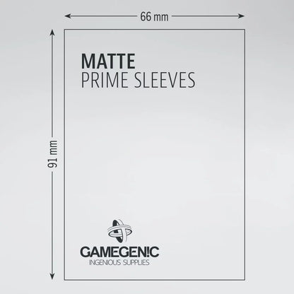 Gamegenic Matte Prime Colour Card Sleeves (Purple - 100 Pack)