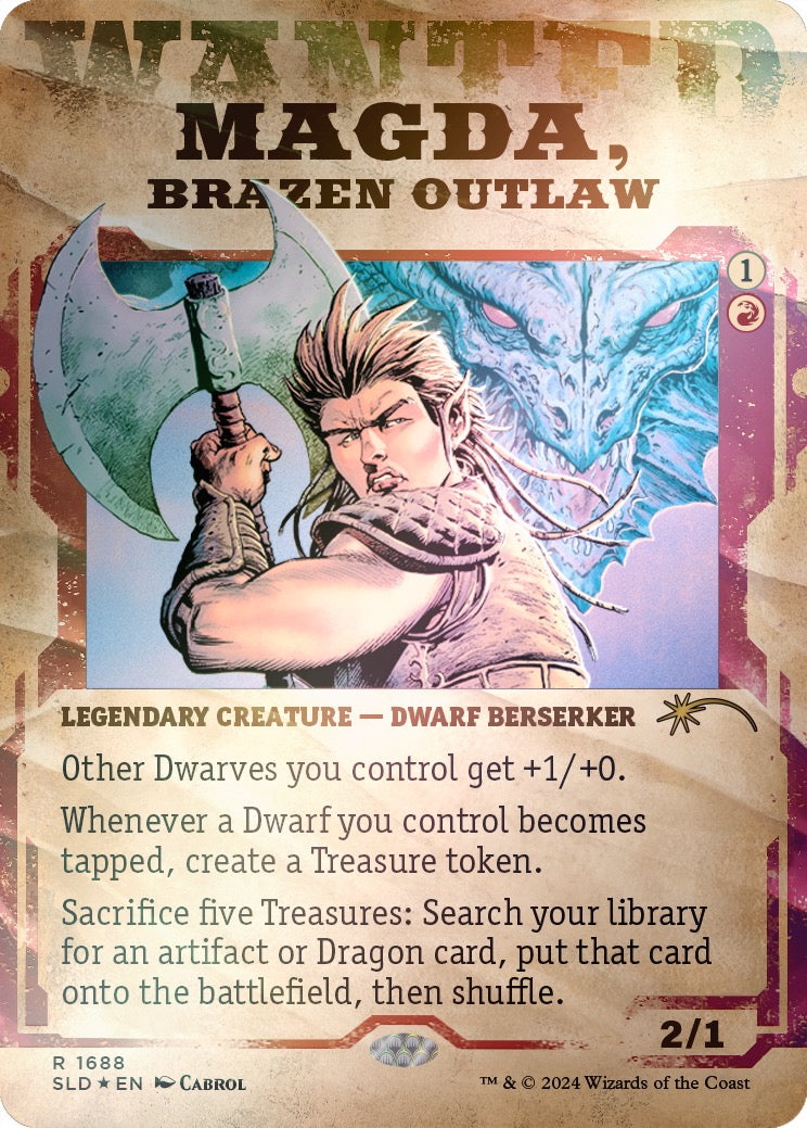 Secret Lair Spring Superdrop 2024: Showcase: Outlaws of Thunder Junction Traditional Foil Edition