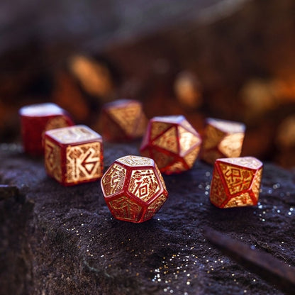 Dwarven Modern Dice Set: Jewels