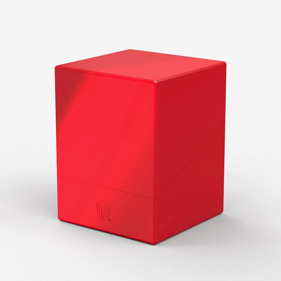 Ultimate Guard Boulder 100+ Standard Size Solid Red Deck Box