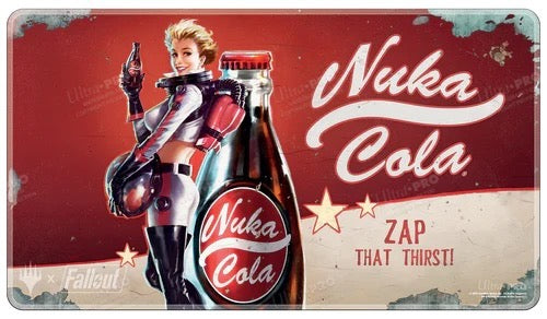 Fallout Nuka-Cola Pinup Holofoil Standard Gaming Playmat for Magic: The Gathering