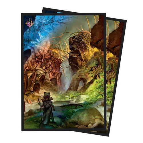 Bloomburrow Season Lands: Swamp (Summer) Deck Protector Sleeves (100ct) for Magic: The Gathering