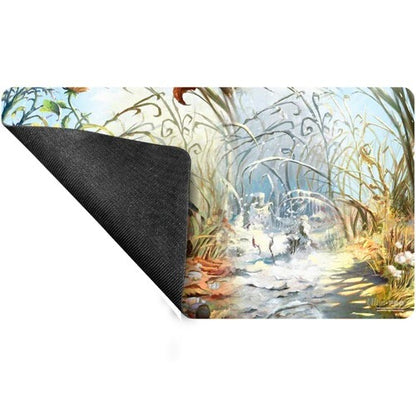 Bloomburrow Season Lands: Plains (Four Seasons) Standard Gaming Playmat for Magic: The Gathering