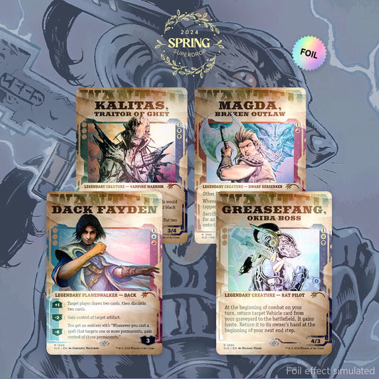 Secret Lair Spring Superdrop 2024: Showcase: Outlaws of Thunder Junction Traditional Foil Edition