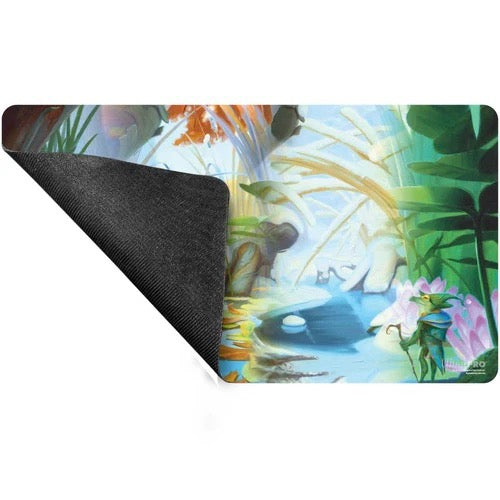 Bloomburrow Season Lands: Island (Four Seasons) Standard Gaming Playmat for Magic: The Gathering