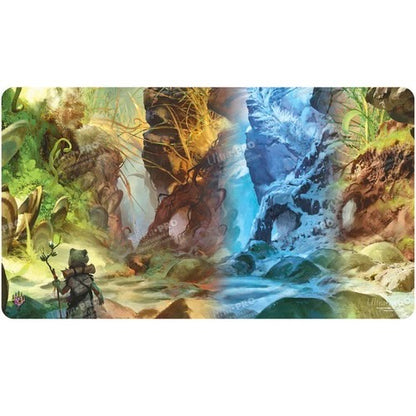 Bloomburrow Season Lands: Swamp (Four Seasons) Standard Gaming Playmat for Magic: The Gathering