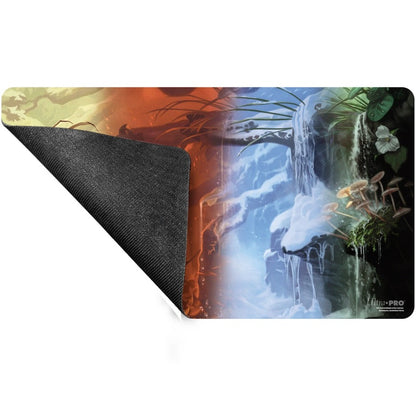 Bloomburrow Season Lands: Forest (Four Seasons) Standard Gaming Playmat for Magic: The Gathering