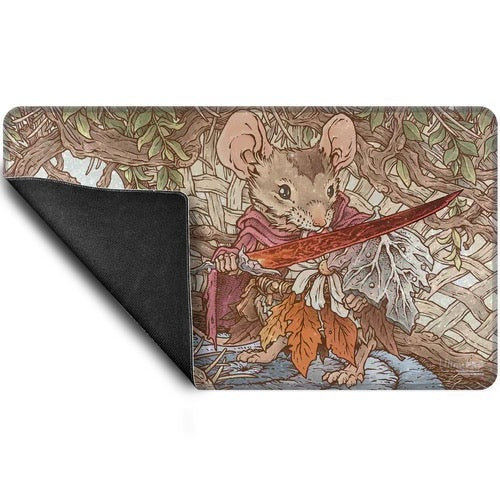 Bloomburrow Mabel, Heir to Cragflame Holofoil Standard Gaming Playmat for Magic: The Gathering