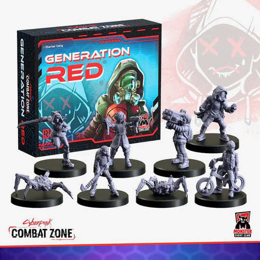 Cyberpunk Red: Combat Zone – Generation RED Starter Gang
