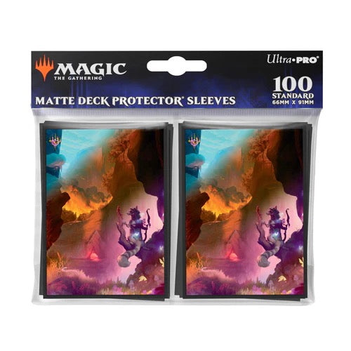 Bloomburrow Season Lands: Mountain (Summer) Deck Protector Sleeves (100ct) for Magic: The Gathering